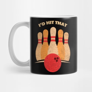 funny bowling Mug